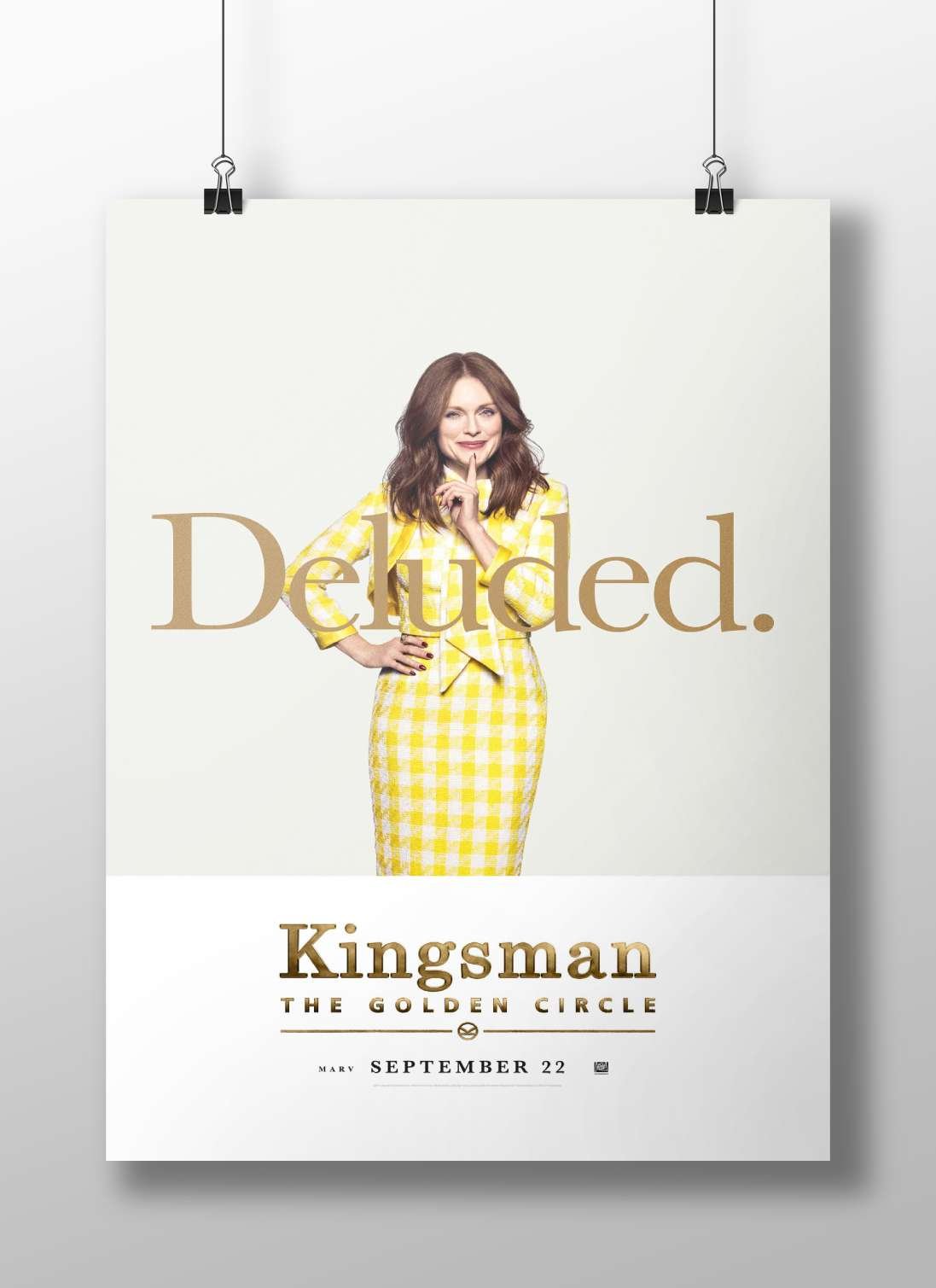 Kingsman: The Golden Circle Main Subject: Kingsman: The Golden Circle Matte BoizzBoard rigid print — Bollywood wall art