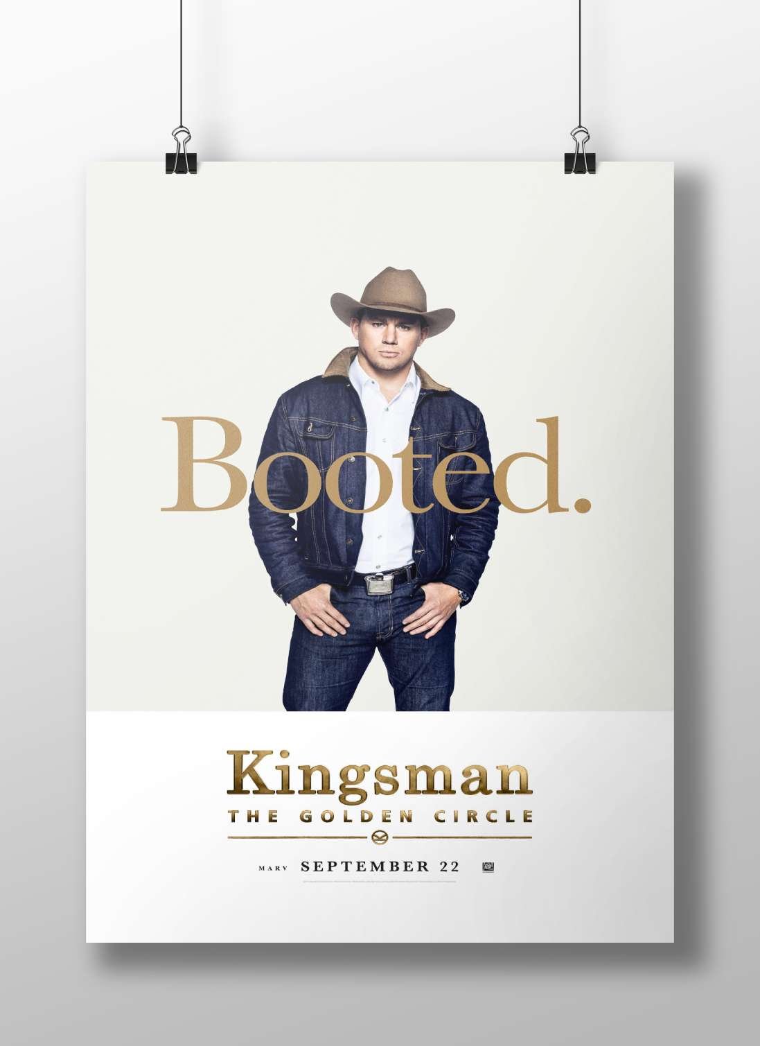 Kingsman (franchise) Main Subject: Kingsman (franchise) Matte BoizzBoard rigid print — Superhero wall art India | PosterBoizz