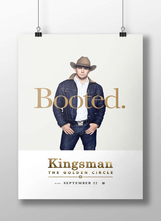 Kingsman (franchise) Main Subject: Kingsman (franchise) Matte BoizzBoard rigid print — Superhero wall art India | PosterBoizz