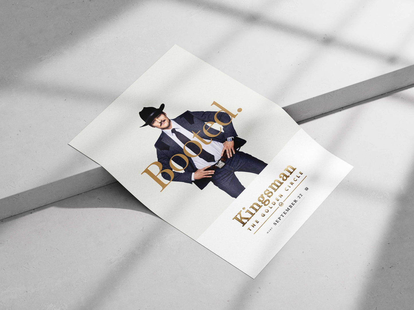 Character from Kingsman: The Golden Circle Main Subject: Character from Kingsman: The Golden Circle Matte poster print —