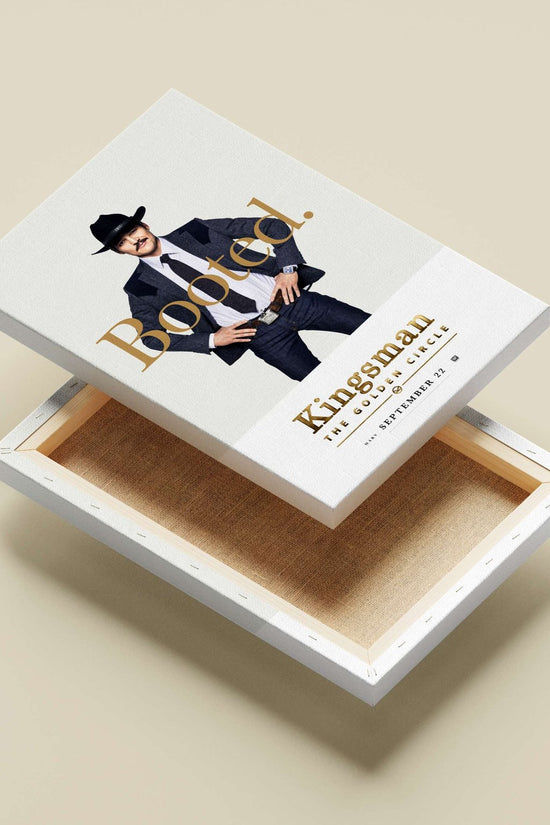 Character from Kingsman: The Golden Circle Main Subject: Character from Kingsman: The Golden Circle Canvas wall art —