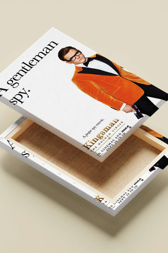 Kingsman: The Golden Circle Main Subject: Kingsman: The Golden Circle Canvas wall art — Hollywood wall art India |