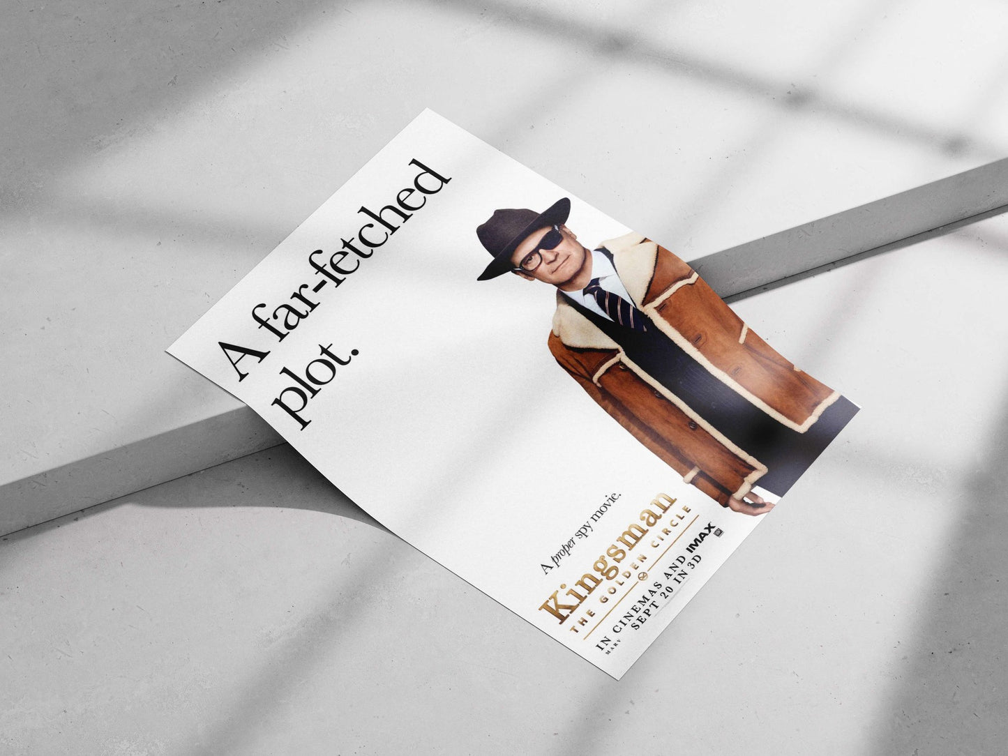 Kingsman: The Golden Circle Main Subject: Kingsman: The Golden Circle Matte poster print — Bollywood wall art India |