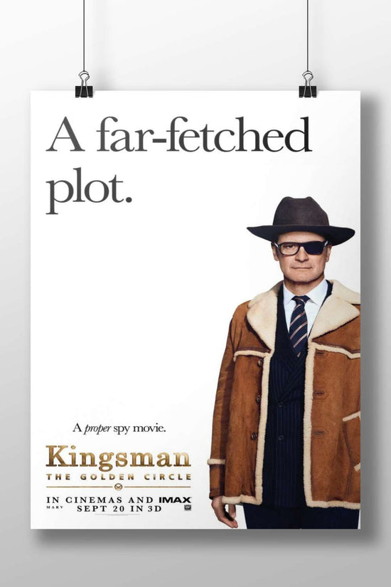 Kingsman: The Golden Circle Main Subject: Kingsman: The Golden Circle Matte BoizzBoard rigid print — Bollywood wall art