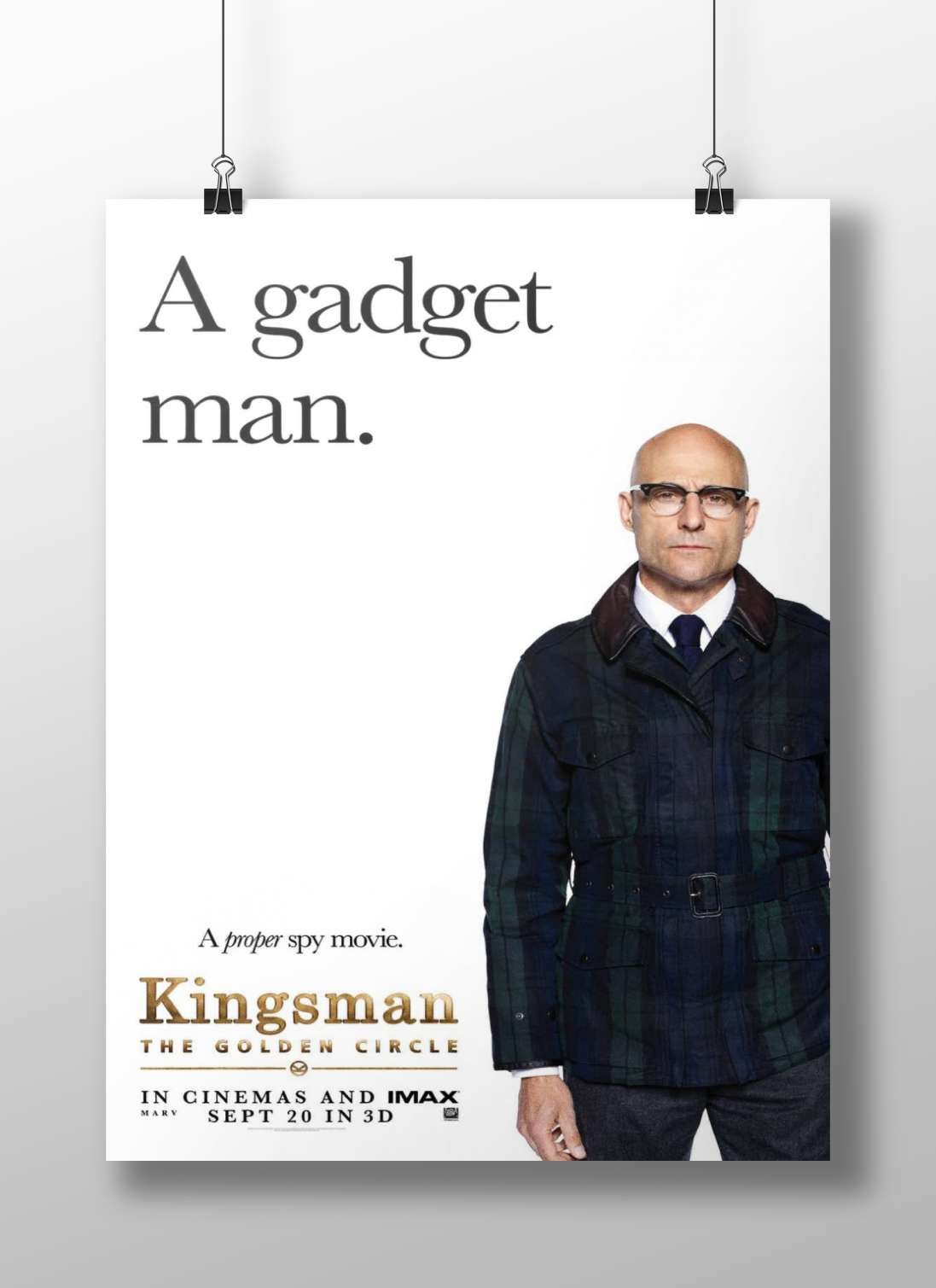 Kingsman: The Golden Circle Main Subject: Kingsman: The Golden Circle Matte BoizzBoard rigid print — Bollywood wall art