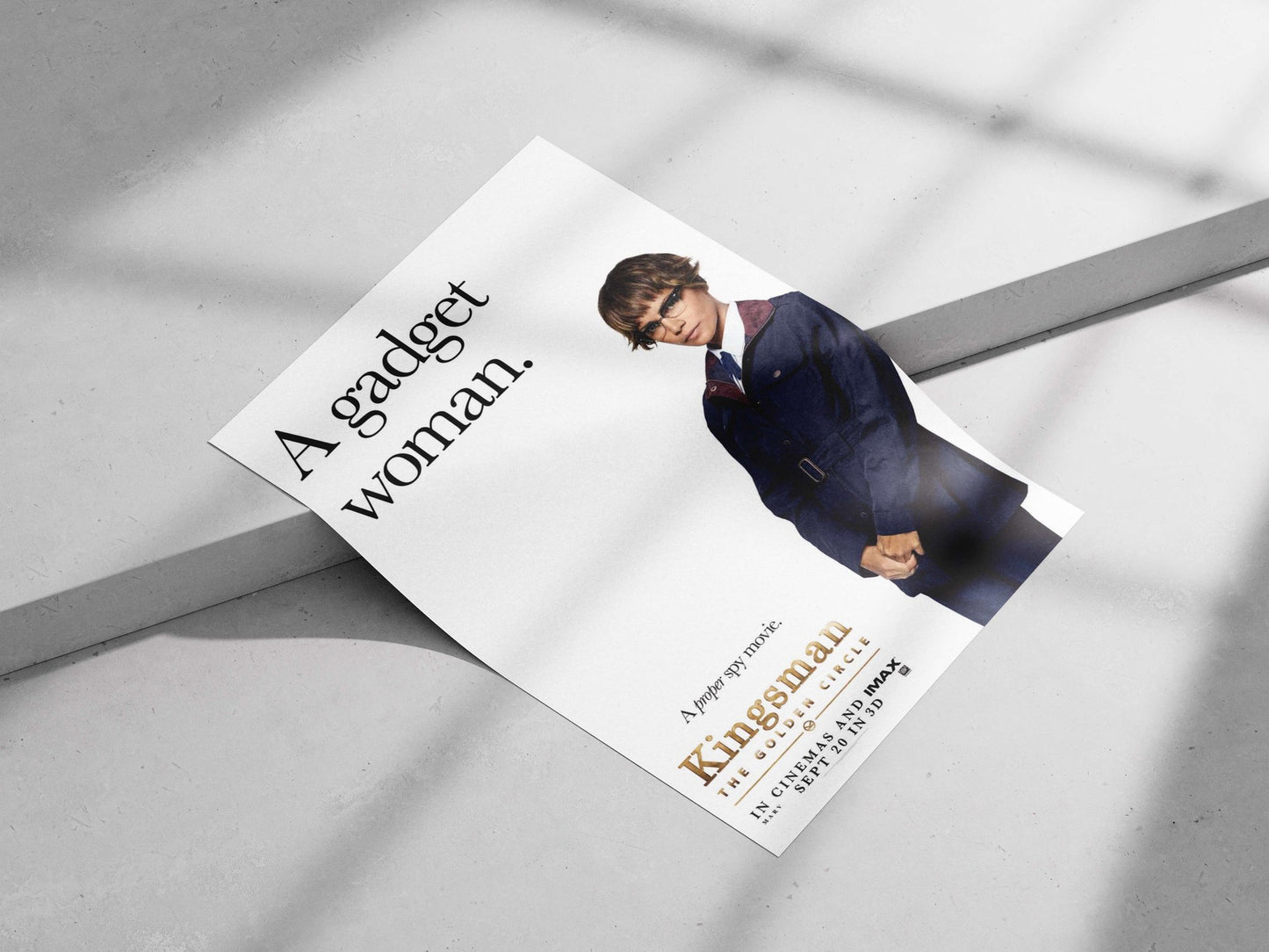 Kingsman: The Golden Circle Main Subject: Kingsman: The Golden Circle Matte poster print — Bollywood wall art India |