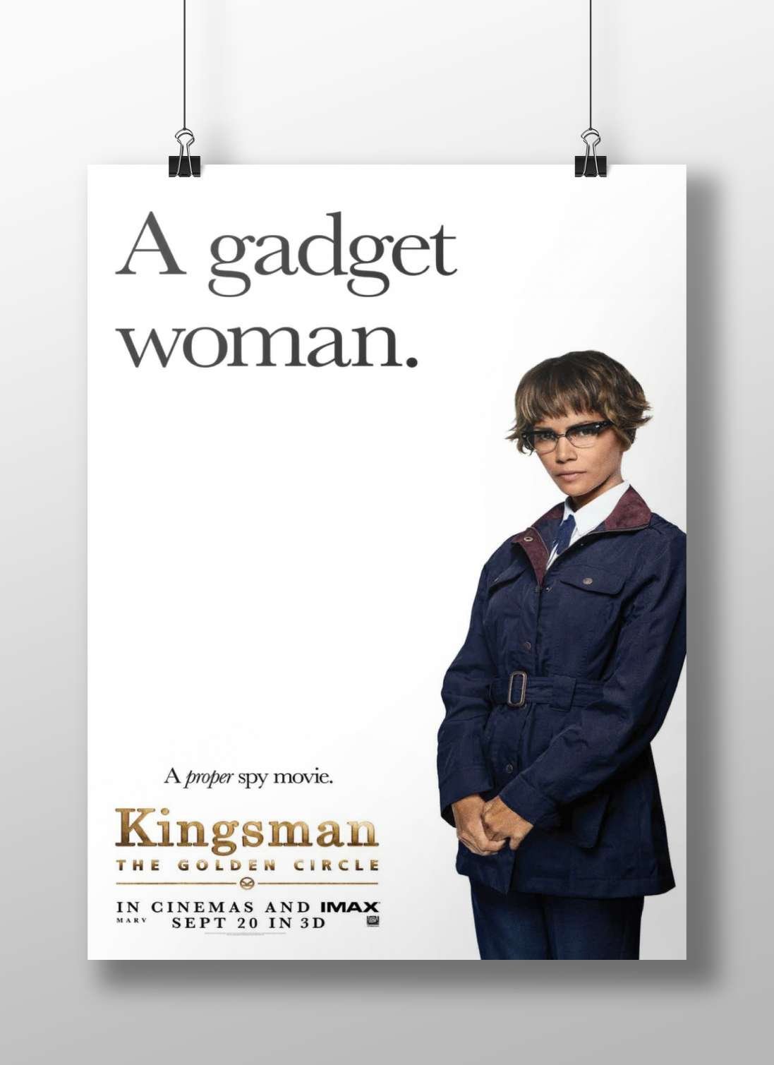 Kingsman: The Golden Circle Main Subject: Kingsman: The Golden Circle Matte BoizzBoard rigid print — Bollywood wall art