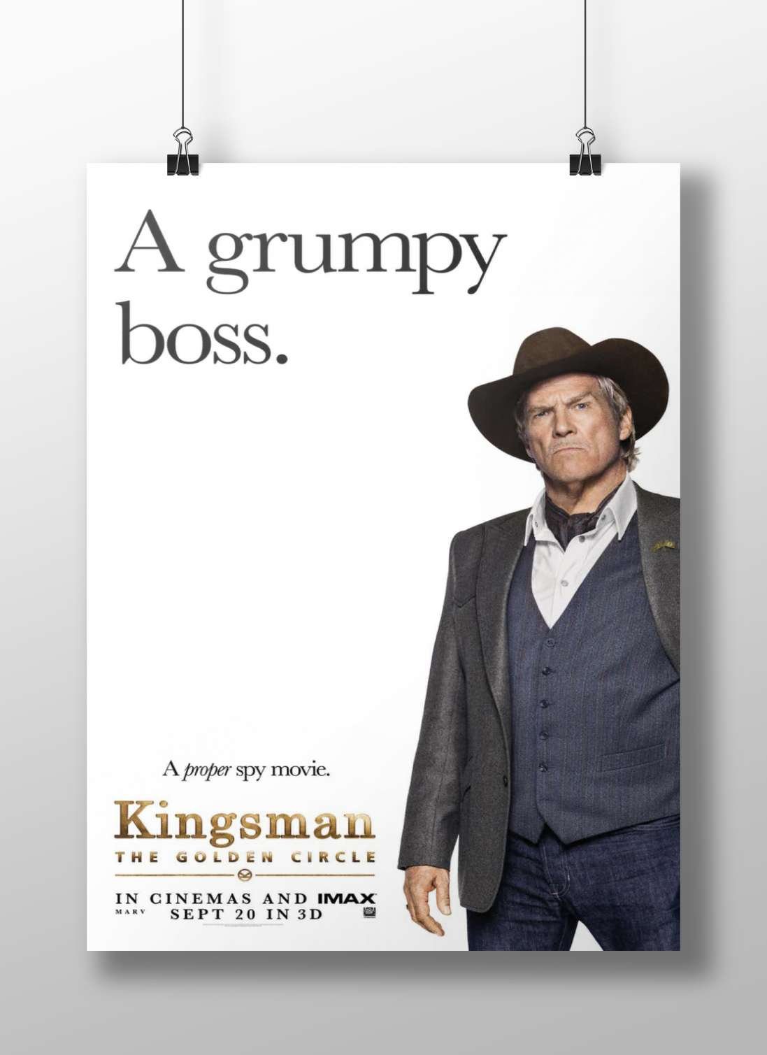 Kingsman: The Golden Circle (movie franchise) Main Subject: Kingsman: The Golden Circle (movie franchise) Matte BoizzBoard
