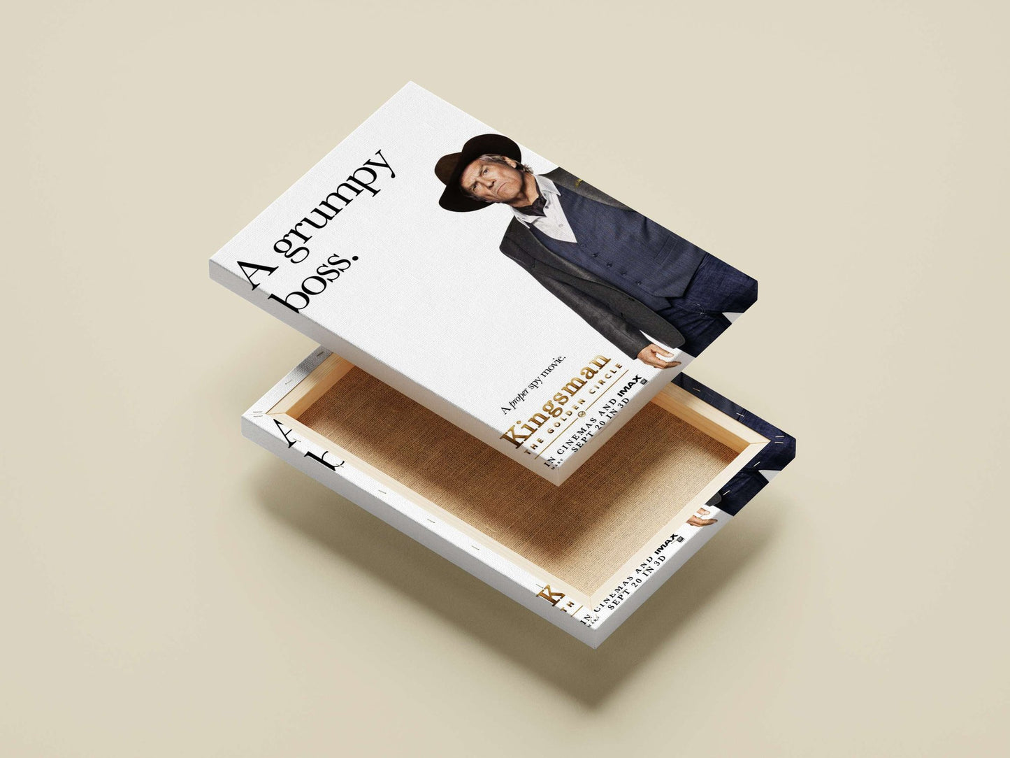 Kingsman: The Golden Circle (movie franchise) Main Subject: Kingsman: The Golden Circle (movie franchise) Canvas wall art —