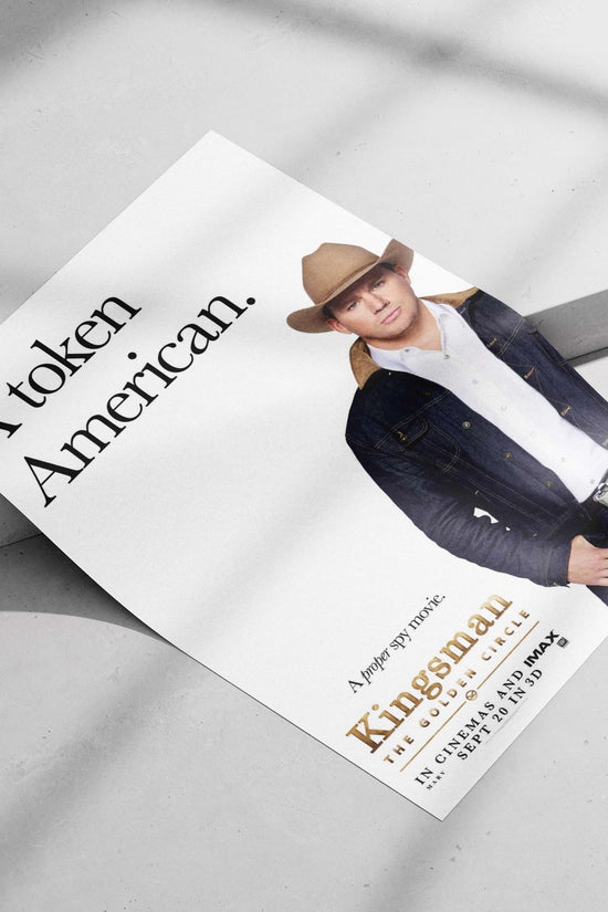 Kingsman: The Golden Circle Main Subject: Kingsman: The Golden Circle Matte poster print — Hollywood wall art India |