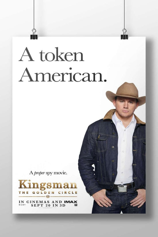 Kingsman: The Golden Circle Main Subject: Kingsman: The Golden Circle Matte BoizzBoard rigid print — Hollywood wall art
