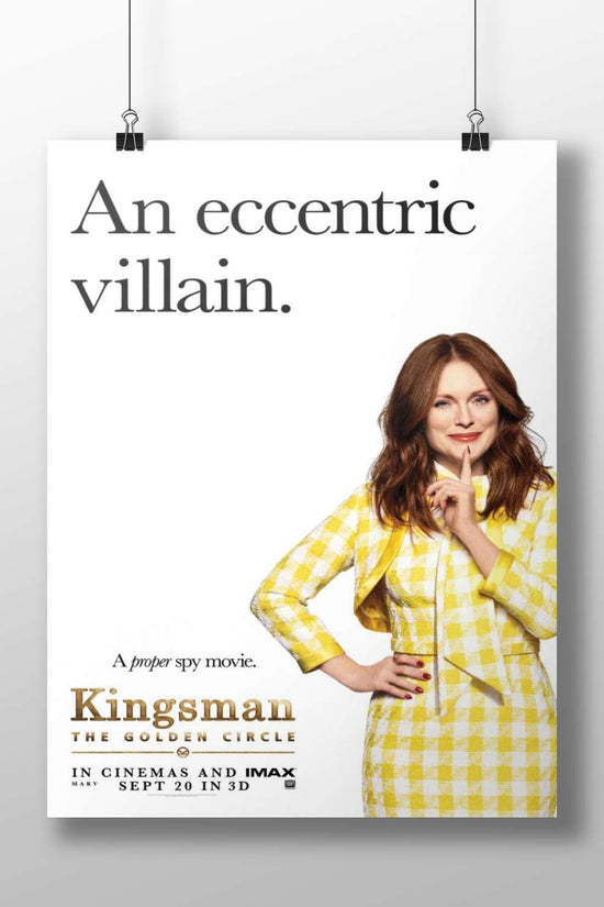 Kingsman: The Golden Circle Main Subject: Kingsman: The Golden Circle Matte BoizzBoard rigid print — Hollywood wall art