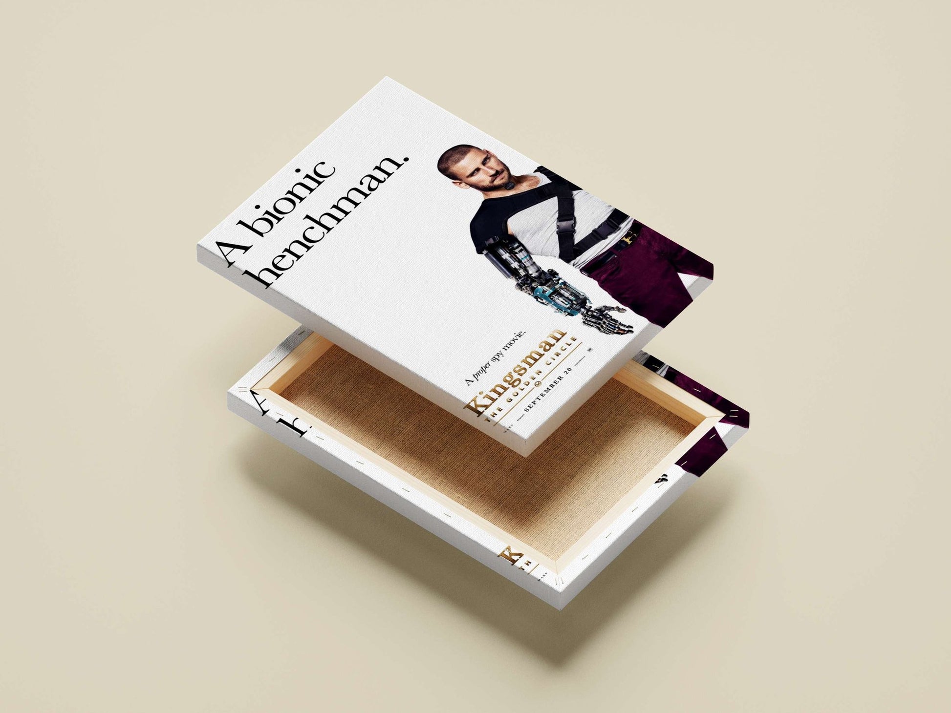 Kingsman: The Golden Circle (franchise) Main Subject: Kingsman: The Golden Circle (franchise) Canvas wall art — Hollywood