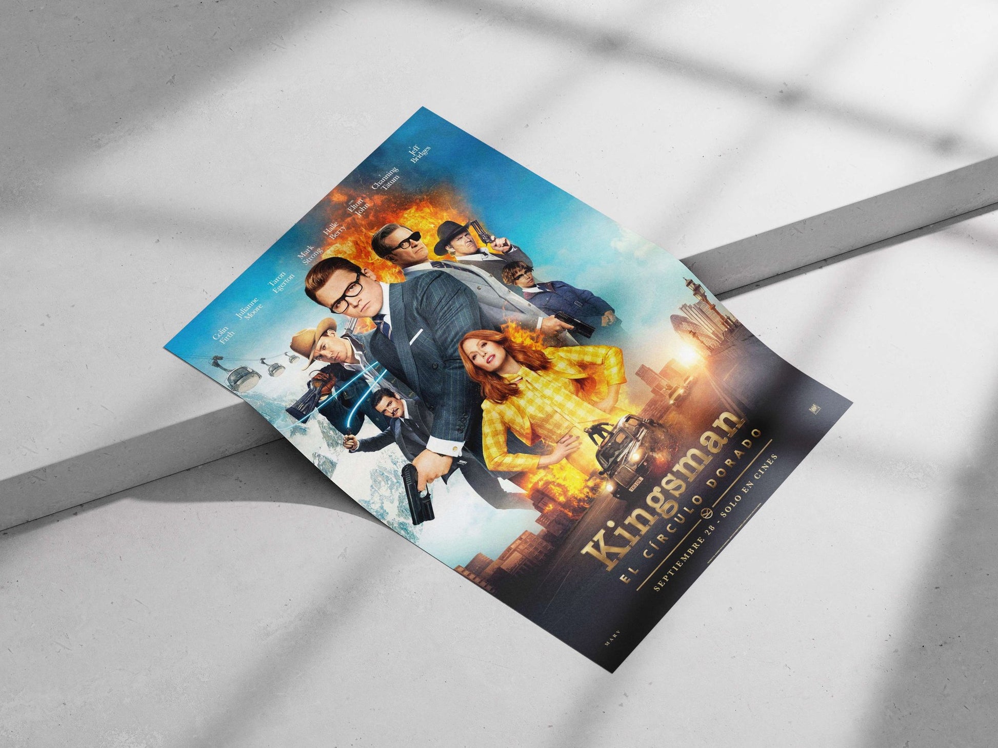 "Kingsman: The Golden Circle" (movie franchise) Main Subject: "Kingsman: The Golden Circle" (movie franchise) Matte poster