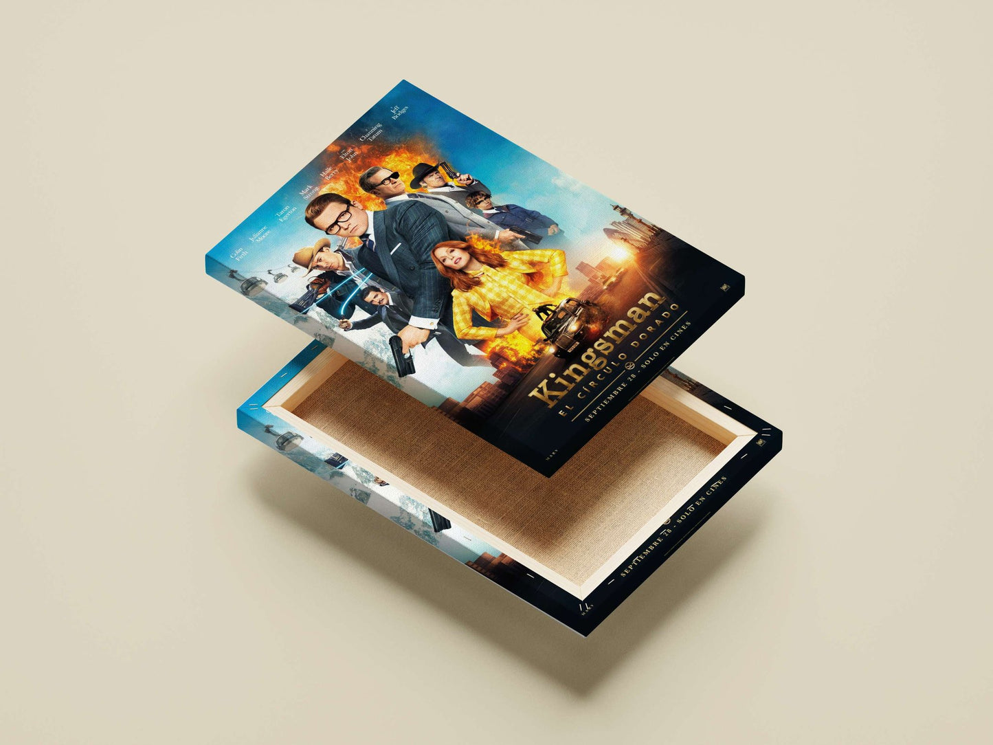 "Kingsman: The Golden Circle" (movie franchise) Main Subject: "Kingsman: The Golden Circle" (movie franchise) Canvas wall
