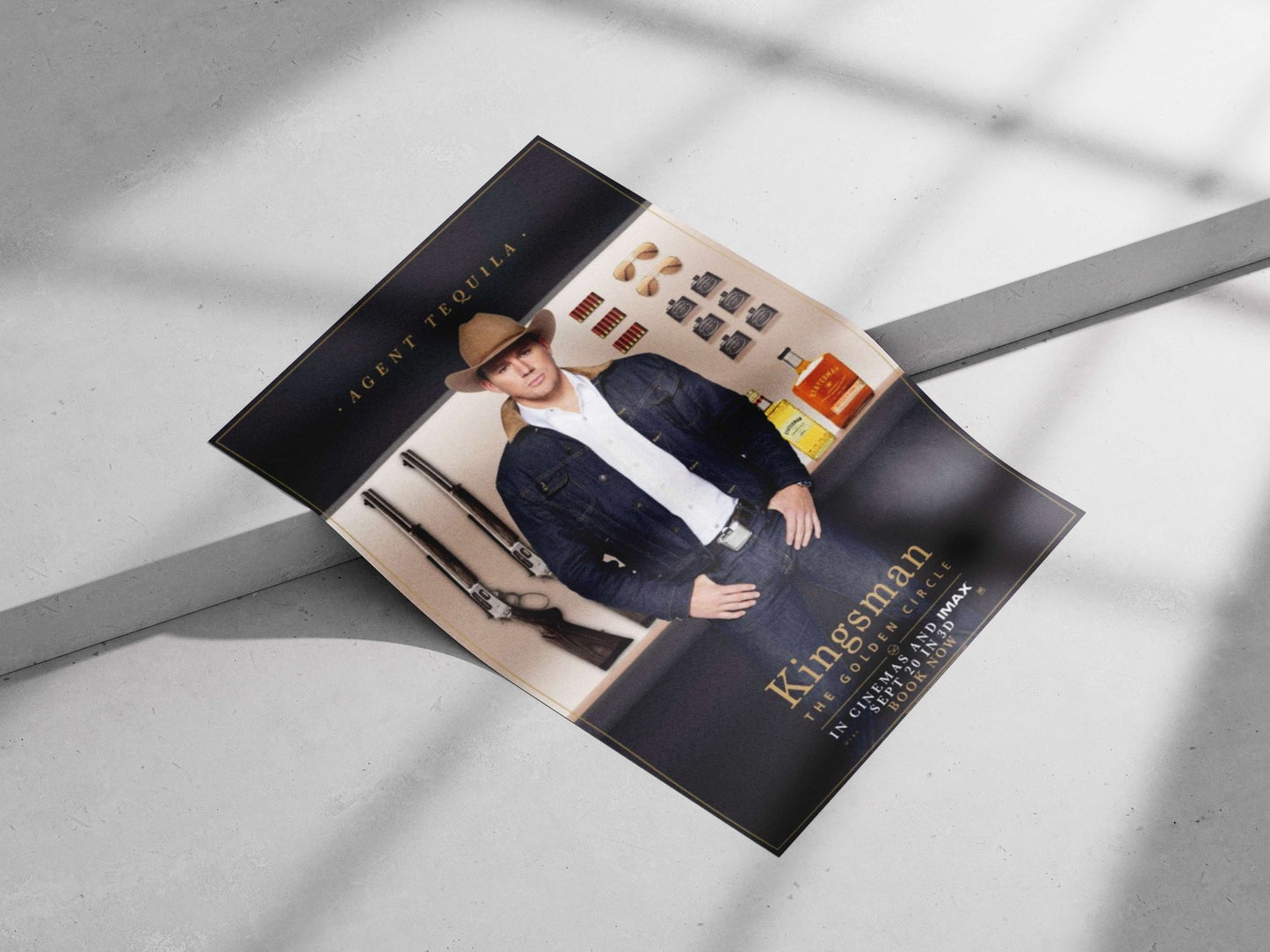 Kingsman: The Golden Circle Main Subject: Kingsman: The Golden Circle Matte poster print — Bollywood wall art India |