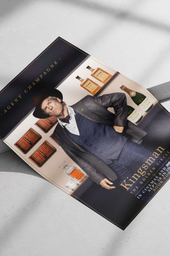 Kingsman: The Golden Circle Main Subject: Kingsman: The Golden Circle Matte poster print — Bollywood wall art India |