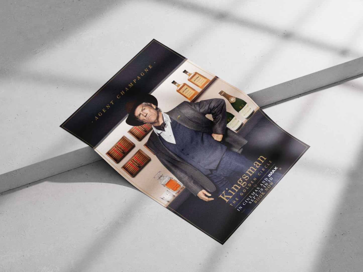 Kingsman: The Golden Circle Main Subject: Kingsman: The Golden Circle Matte poster print — Bollywood wall art India |