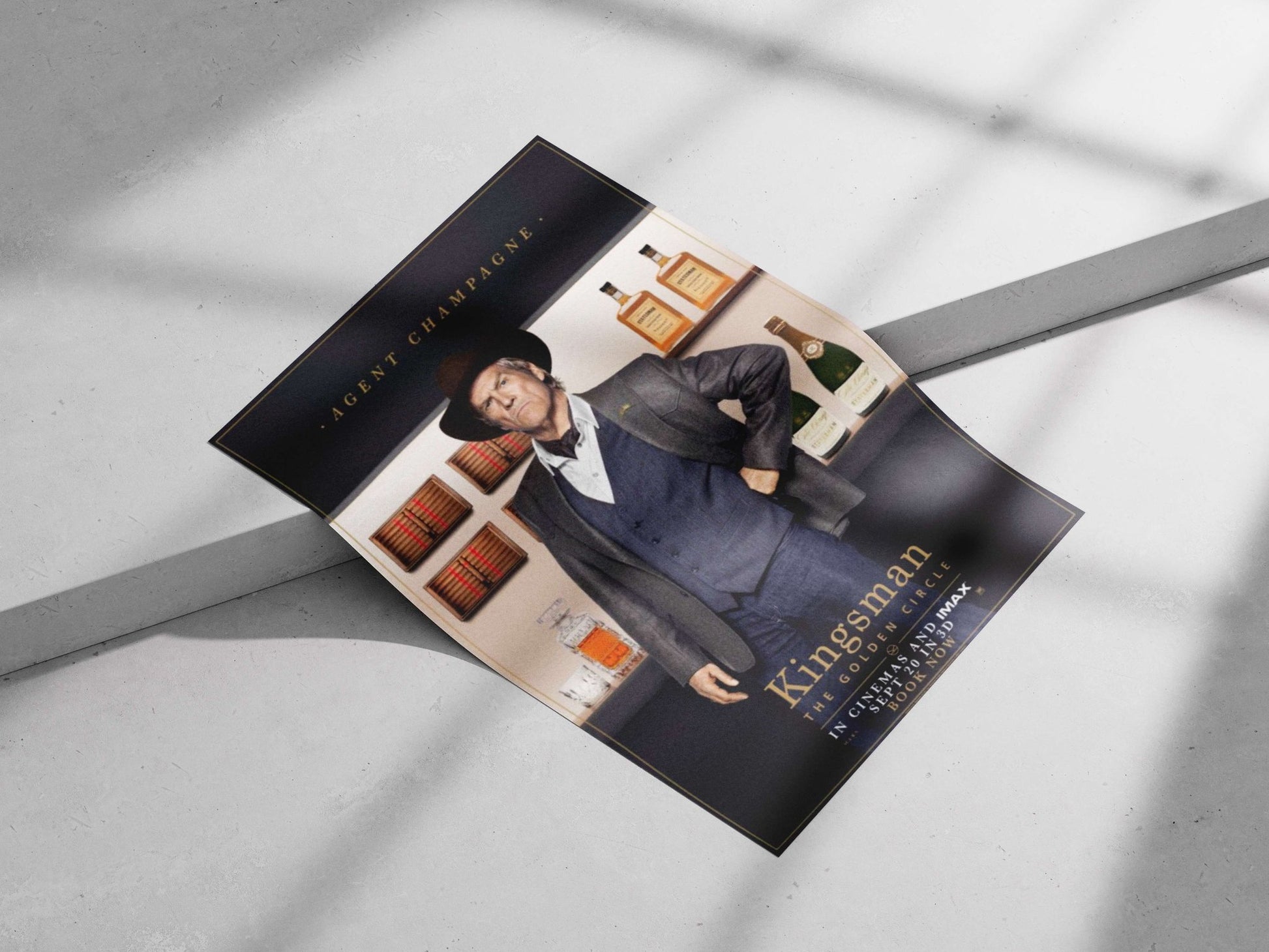 Kingsman: The Golden Circle Main Subject: Kingsman: The Golden Circle Matte poster print — Bollywood wall art India |