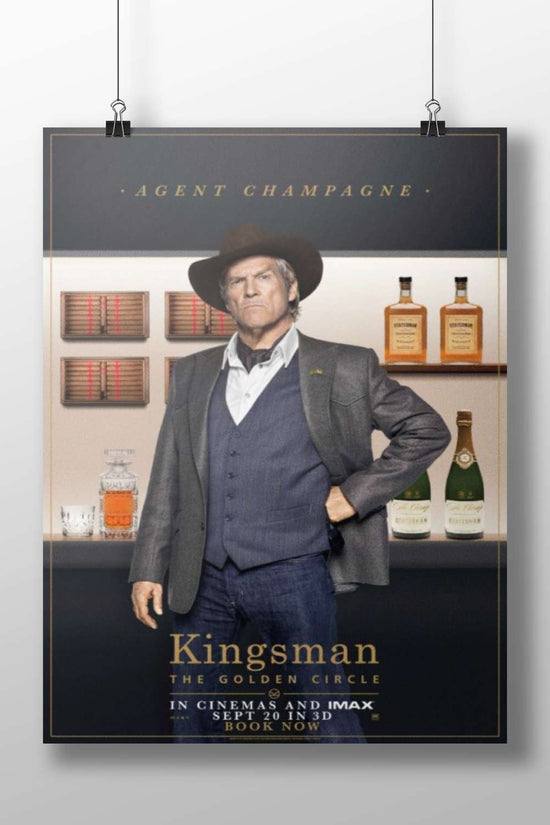 Kingsman: The Golden Circle Main Subject: Kingsman: The Golden Circle Matte BoizzBoard rigid print — Bollywood wall art