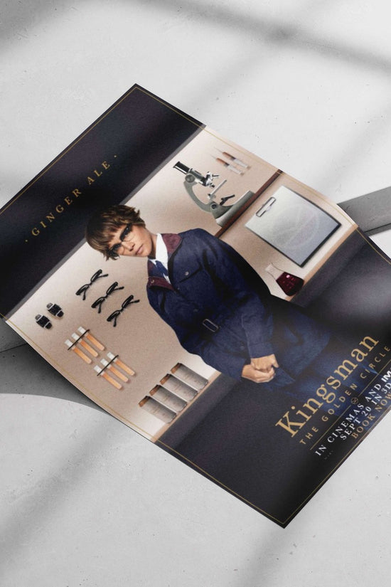 Kingsman: The Golden Circle Main Subject: Kingsman: The Golden Circle Matte poster print — Bollywood wall art India |