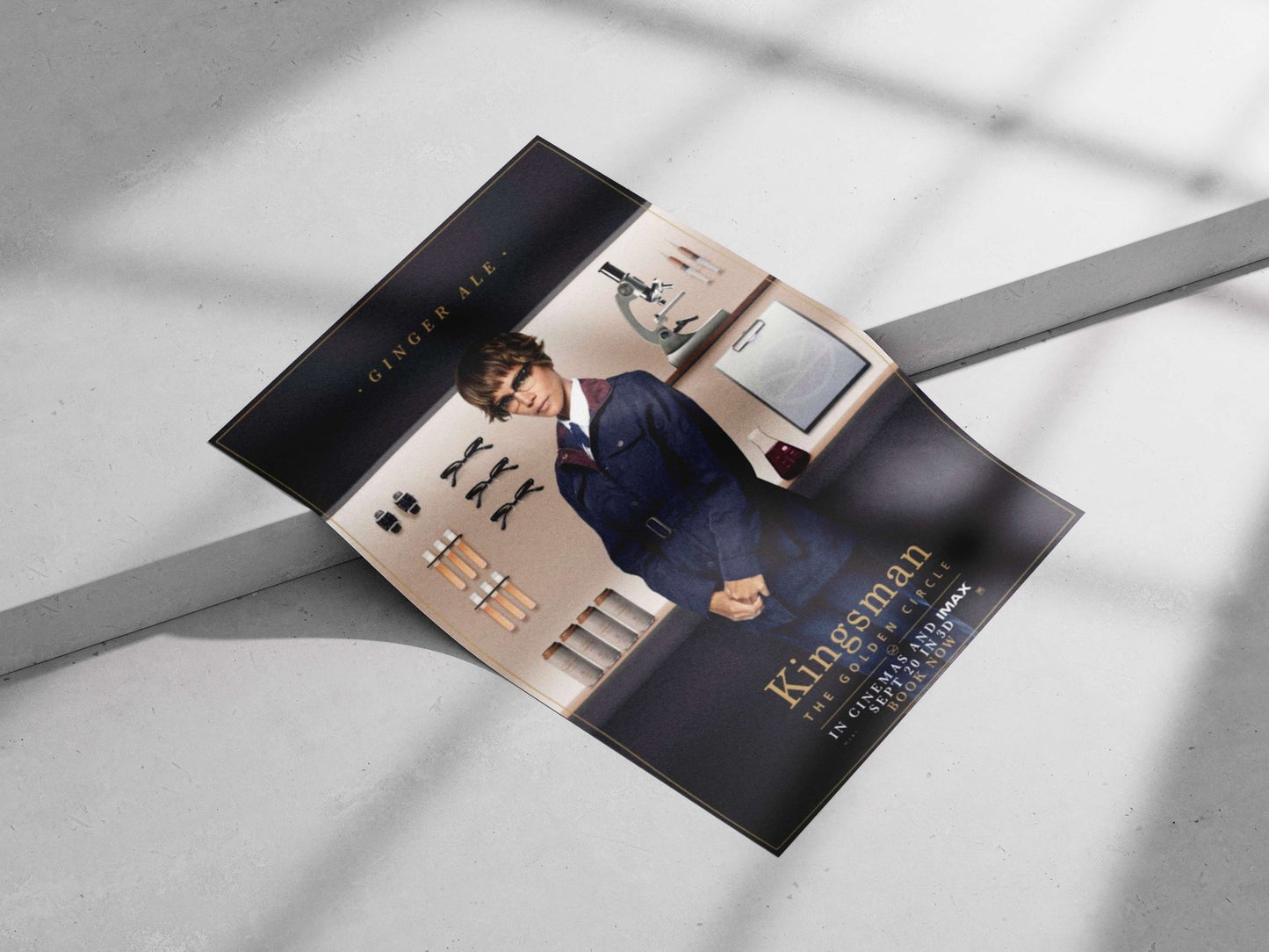 Kingsman: The Golden Circle Main Subject: Kingsman: The Golden Circle Matte poster print — Bollywood wall art India |