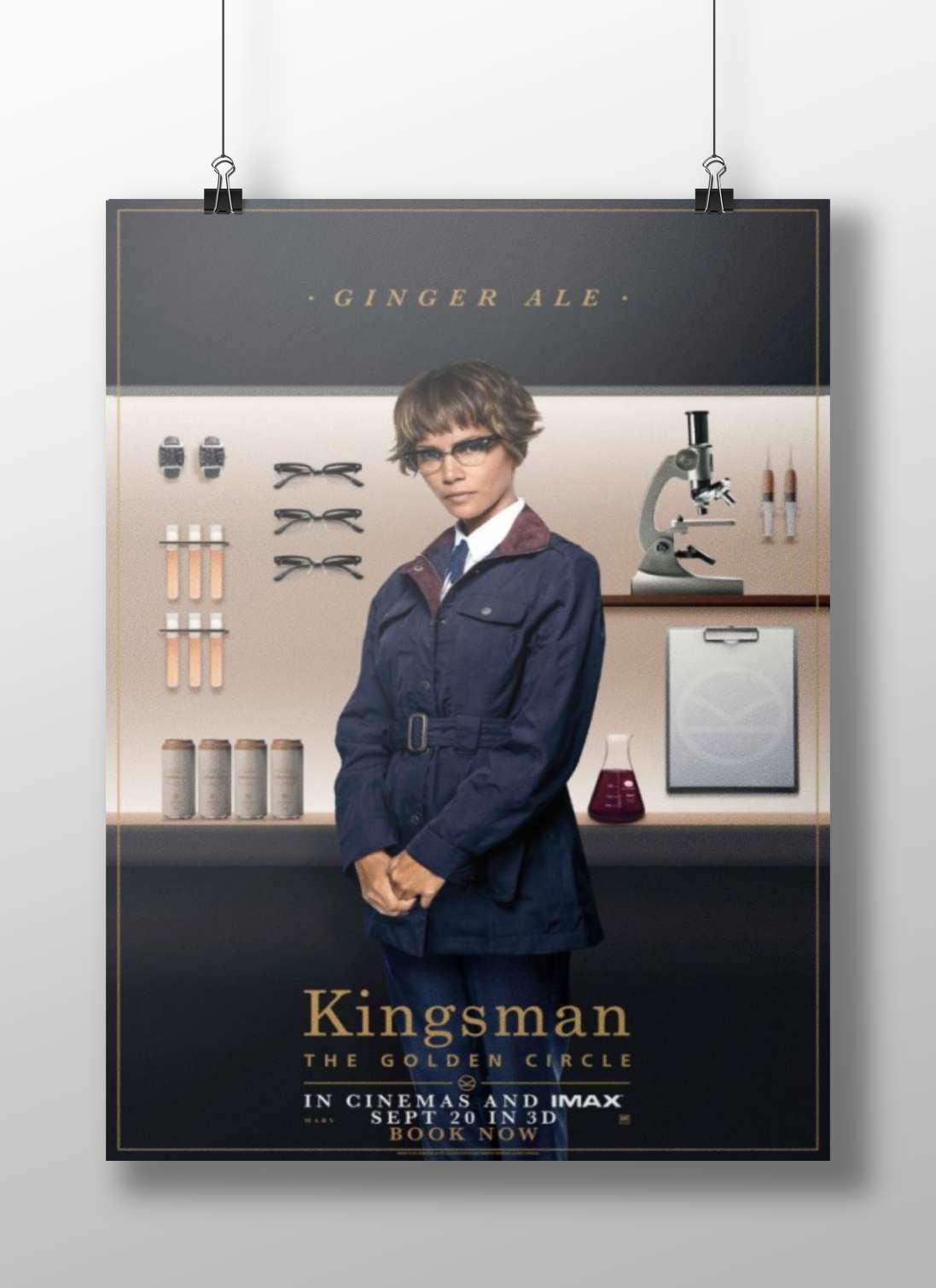 Kingsman: The Golden Circle Main Subject: Kingsman: The Golden Circle Matte BoizzBoard rigid print — Bollywood wall art