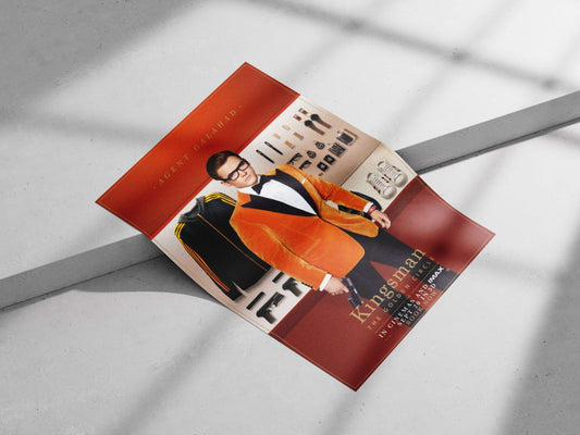 Agent Galahad from Kingsman: The Golden Circle Main Subject: Agent Galahad from Kingsman: The Golden Circle Matte poster