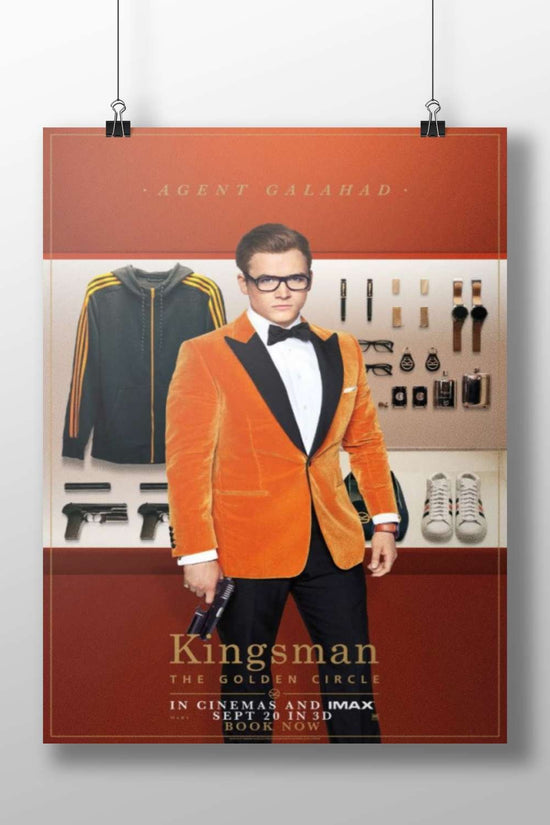 Agent Galahad from Kingsman: The Golden Circle Main Subject: Agent Galahad from Kingsman: The Golden Circle Matte BoizzBoard
