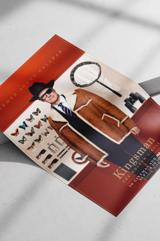 Galahad from Kingsman: The Golden Circle Main Subject: Galahad from Kingsman: The Golden Circle Matte poster print —
