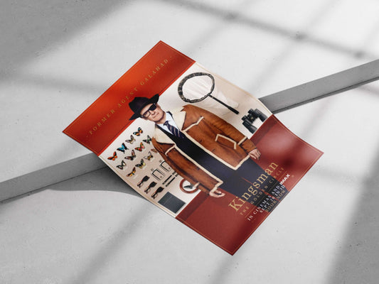Galahad from Kingsman: The Golden Circle Main Subject: Galahad from Kingsman: The Golden Circle Matte poster print —