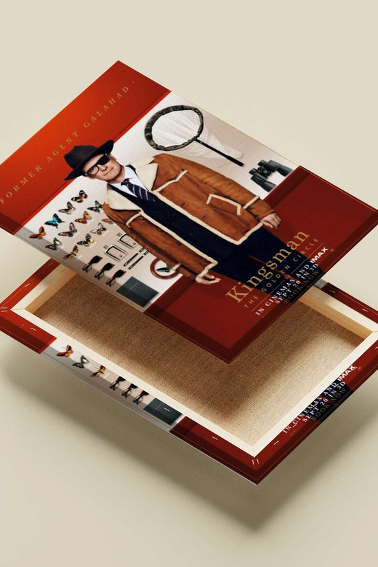 Galahad from Kingsman: The Golden Circle Main Subject: Galahad from Kingsman: The Golden Circle Canvas wall art — Superhero