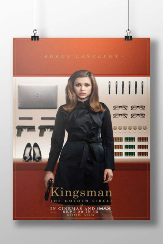 Agent Lancelot (from Kingsman: The Golden Circle franchise) Main Subject: Agent Lancelot (from Kingsman: The Golden Circle