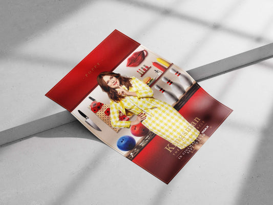 Poppy from Kingsman: The Golden Circle Main Subject: Poppy from Kingsman: The Golden Circle Matte poster print — Superhero