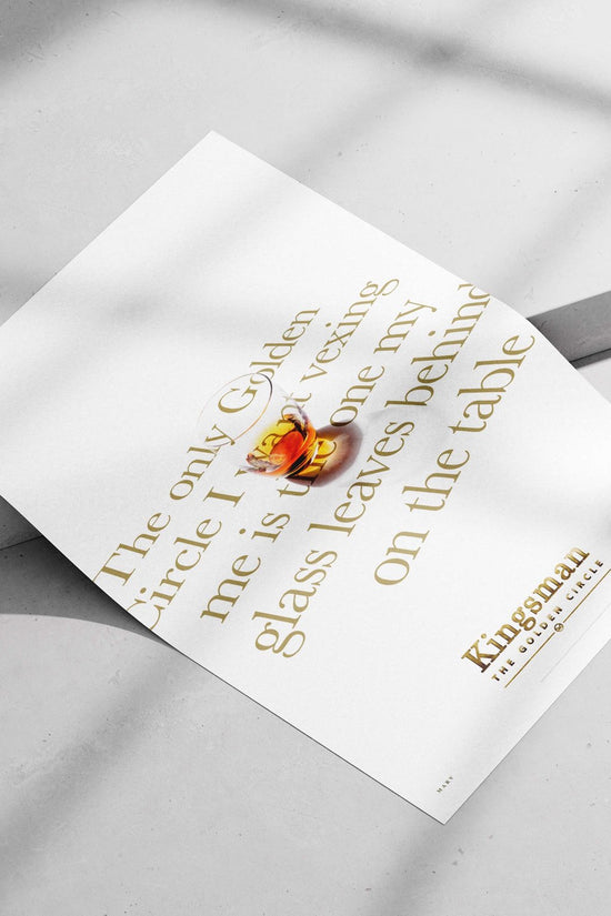 Kingsman: The Golden Circle franchise Main Subject: Kingsman: The Golden Circle franchise Matte poster print — Bollywood