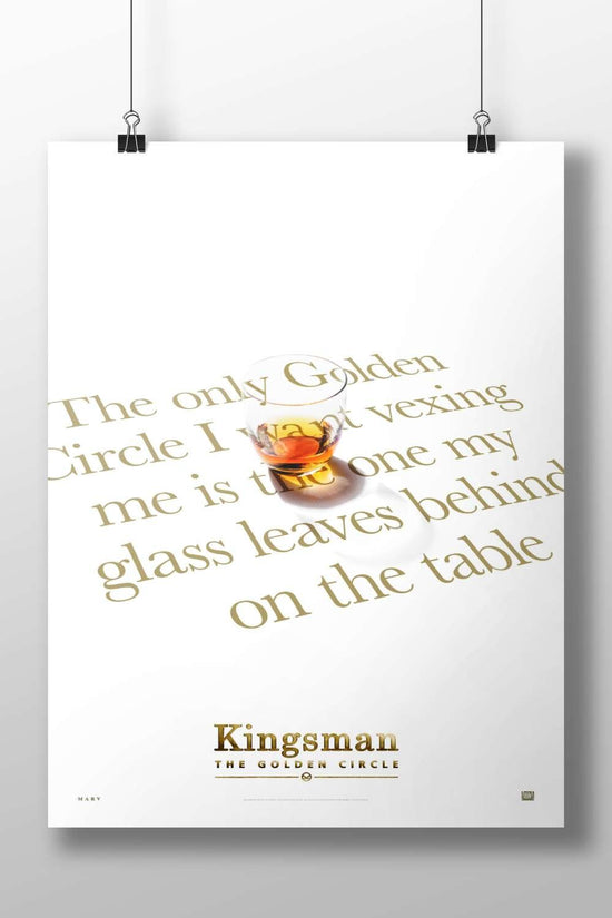 Kingsman: The Golden Circle franchise Main Subject: Kingsman: The Golden Circle franchise Matte BoizzBoard rigid print —