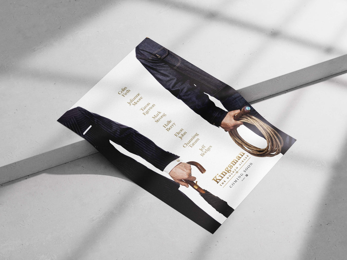Kingsman: The Golden Circle movie poster Main Subject: Kingsman: The Golden Circle movie poster Matte poster print —