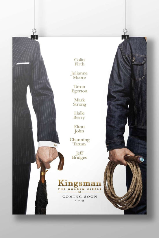 Kingsman: The Golden Circle movie poster Main Subject: Kingsman: The Golden Circle movie poster Matte BoizzBoard rigid print