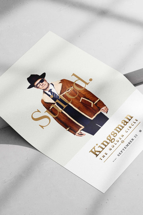 Kingsman: The Golden Circle Main Subject: Kingsman: The Golden Circle Matte poster print — Bollywood wall art India |