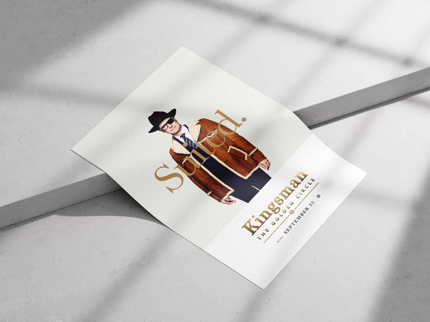 Kingsman: The Golden Circle Main Subject: Kingsman: The Golden Circle Matte poster print — Bollywood wall art India |
