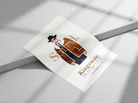 Kingsman: The Golden Circle Main Subject: Kingsman: The Golden Circle Matte poster print — Bollywood wall art India |