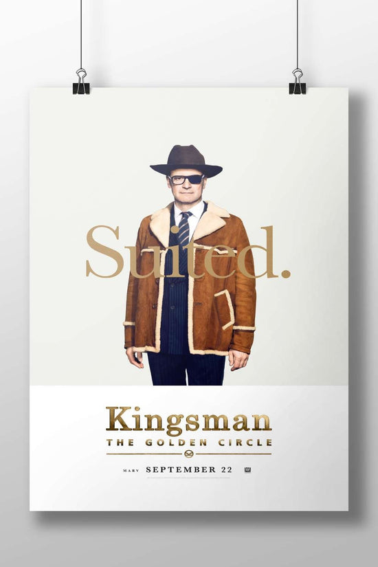 Kingsman: The Golden Circle Main Subject: Kingsman: The Golden Circle Matte BoizzBoard rigid print — Bollywood wall art
