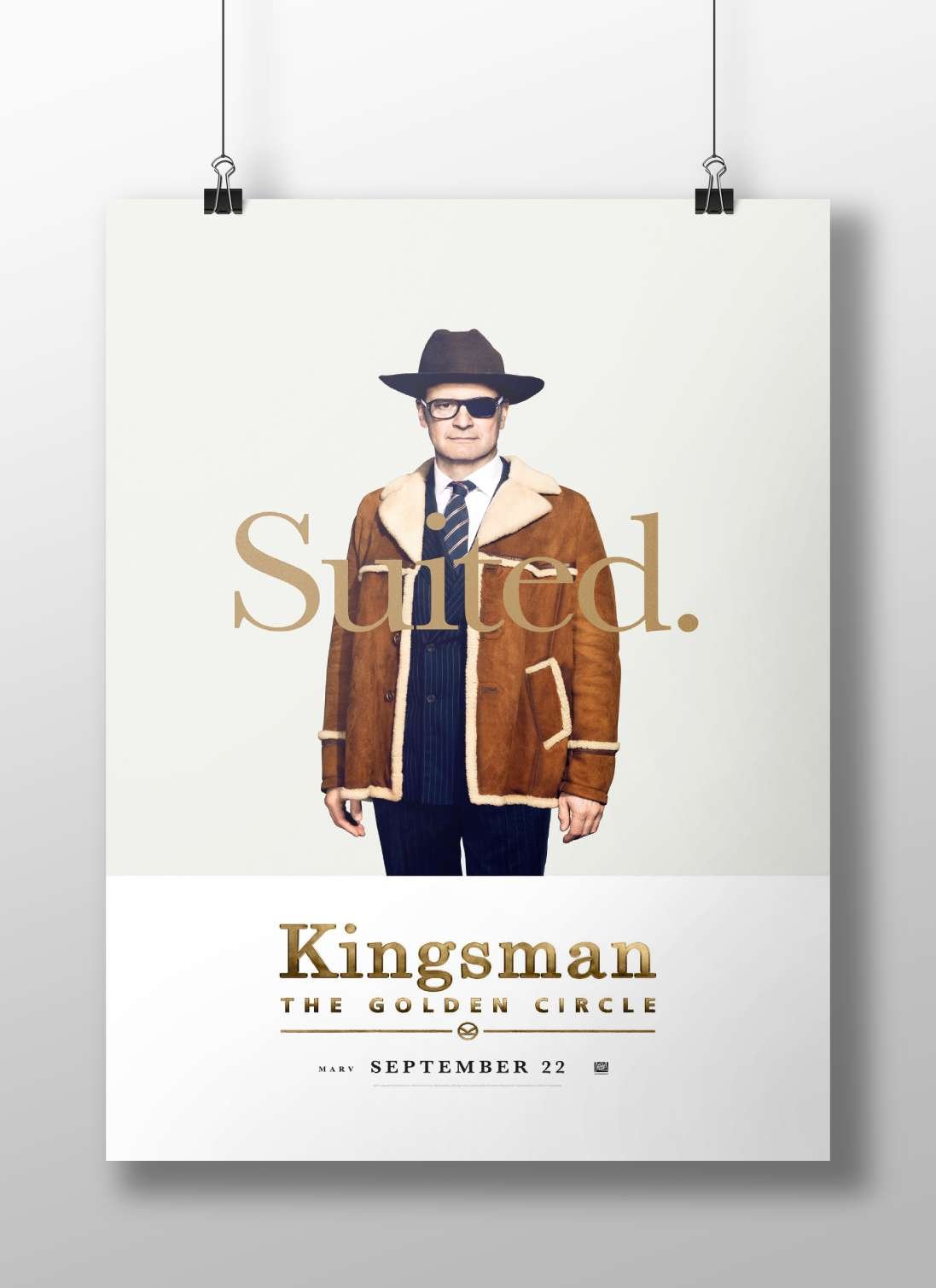 Kingsman: The Golden Circle Main Subject: Kingsman: The Golden Circle Matte BoizzBoard rigid print — Bollywood wall art