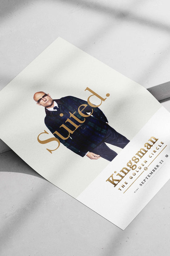 Kingsman: The Golden Circle Main Subject: Kingsman: The Golden Circle Matte poster print — Bollywood wall art India |