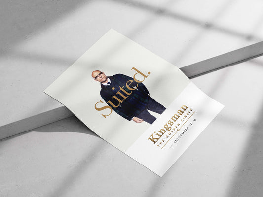 Kingsman: The Golden Circle Main Subject: Kingsman: The Golden Circle Matte poster print — Bollywood wall art India |