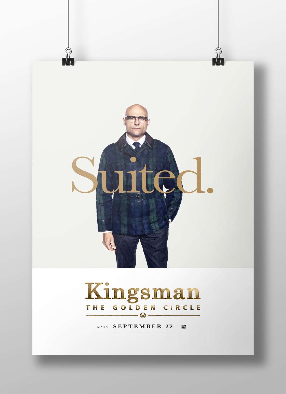 Kingsman: The Golden Circle Main Subject: Kingsman: The Golden Circle Matte BoizzBoard rigid print — Bollywood wall art