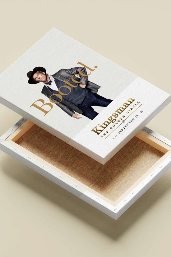 Marv from Kingsman: The Golden Circle Main Subject: Marv from Kingsman: The Golden Circle Canvas wall art — Hollywood wall