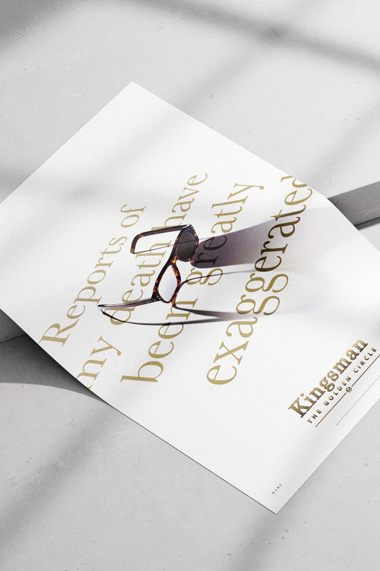 Kingsman: The Golden Circle Main Subject: Kingsman: The Golden Circle Matte poster print — Hollywood wall art India |