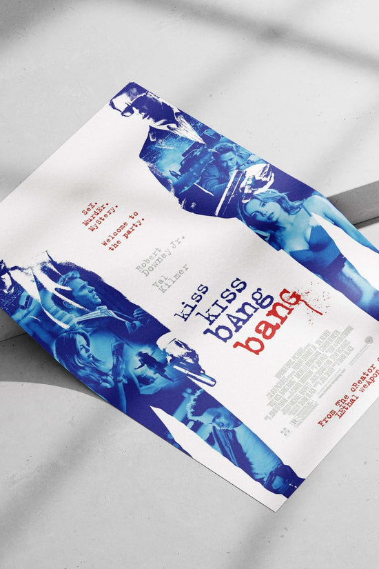 The movie "Kiss Kiss Bang Bang" starring Robert Downey Jr. and Val Kilmer. Main Subject: The movie "Kiss Kiss Bang Bang"