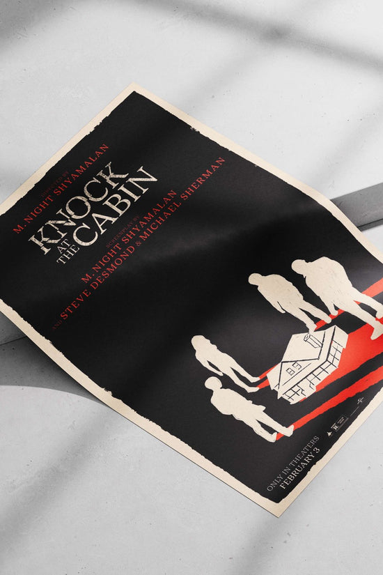 Knock at the Cabin Main Subject: Knock at the Cabin Matte poster print — Art wall art India | PosterBoizz